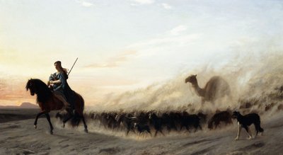 Den syriske herden, 1865 av Jean Leon Gerome