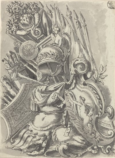En vapentrofé av Jean Lepautre