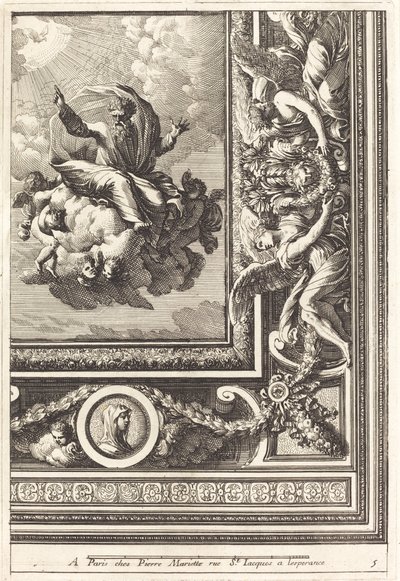 Plafond rum av Jean Lepautre