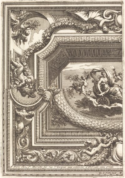 Plafond rum av Jean Lepautre