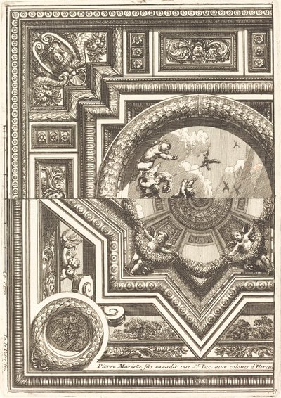 Plafond rum av Jean Lepautre