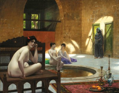 Kvinnor vid badet av Jean Leon Gerome