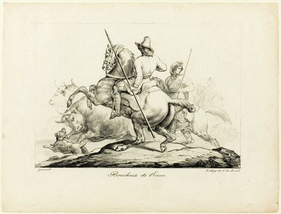 Slaktarna i Rom av Jean Louis André Théodore Géricault