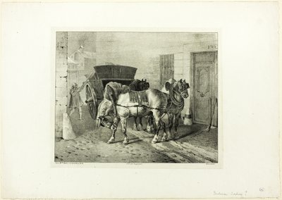 Gatustädare av Jean Louis André Théodore Géricault