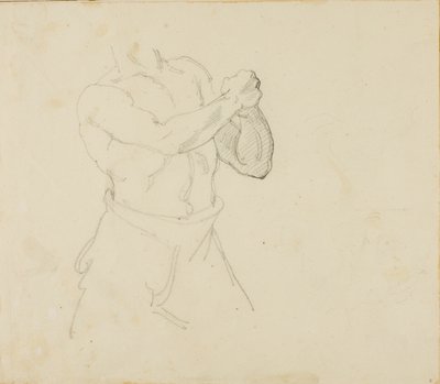 Torso av en boxare av Jean Louis André Théodore Géricault