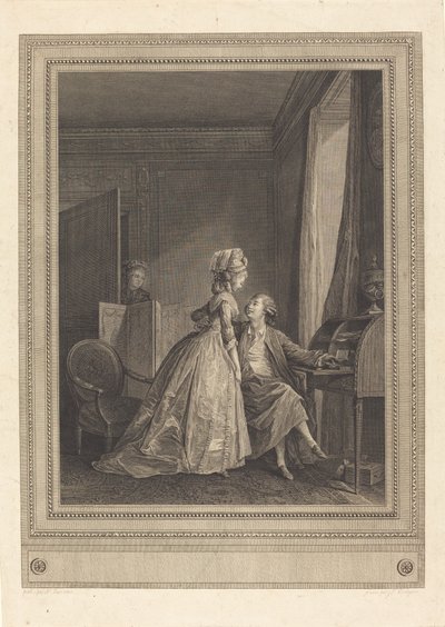Attraktiva erbjudanden av Jean Louis Delignon after Nicolas Lavreince