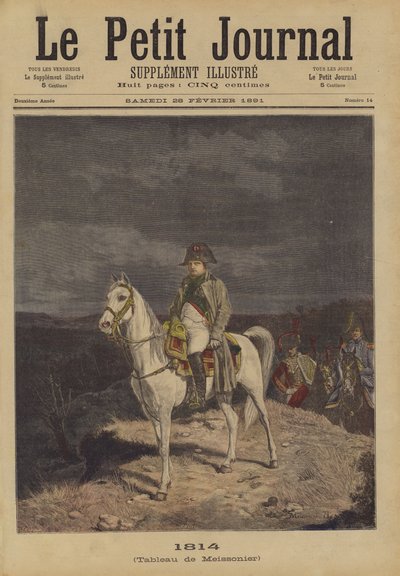 1814 av Jean Louis Ernest Meissonier