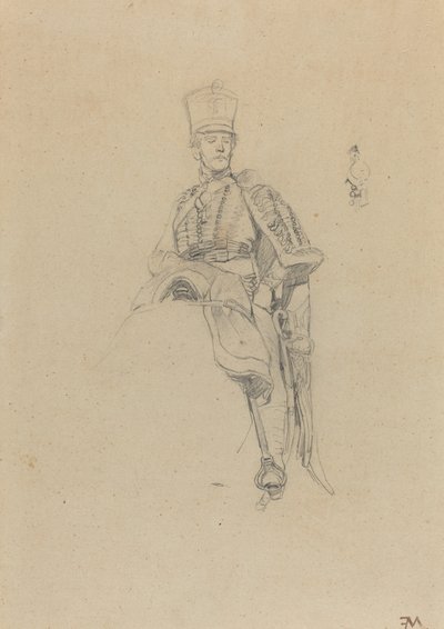 En fransk husar av Jean Louis Ernest Meissonier