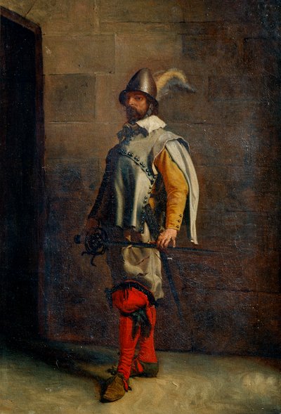 En hugenott, 1800-talet. av Jean Louis Ernest Meissonier