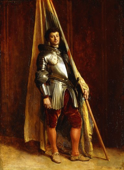 En krigsman; En krigsman, av Jean Louis Ernest Meissonier