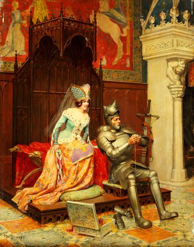 En Arthur-legend av Jean Louis Ernest Meissonier