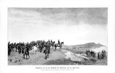 Napoleon III i slaget vid Solferino, 1863, 1900. av Jean Louis Ernest Meissonier