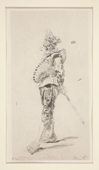 Punchinello av Jean Louis Ernest Meissonier