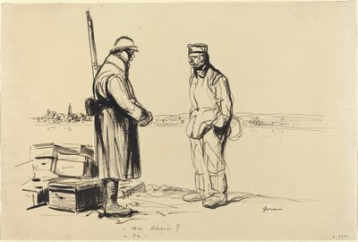 Am Rhein von Jean Louis Forain