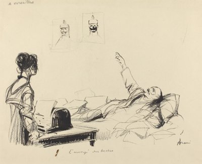 I Versailles. Bochens avsändare av Jean Louis Forain