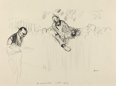 I Versailles juli 1919, förmodligen 1919. av Jean Louis Forain