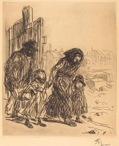 Efter anfallet av Jean Louis Forain
