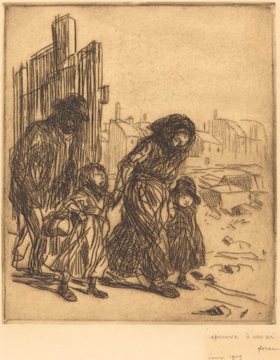 Efter anfallet av Jean Louis Forain