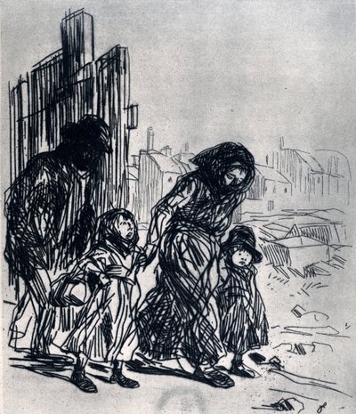 Efter beslaget, 1925. av Jean Louis Forain