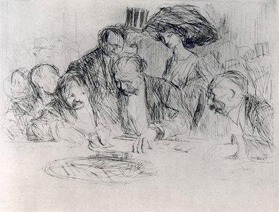 Am Spieltisch, 1925 von Jean Louis Forain