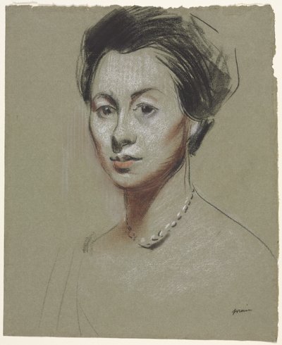 Ava Mendelsohn, fjärde kvartalet 1800-talet eller första tredje 1900-talet. av Jean Louis Forain