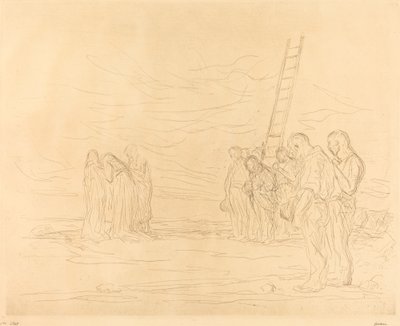 Golgata (första tallriken) av Jean Louis Forain