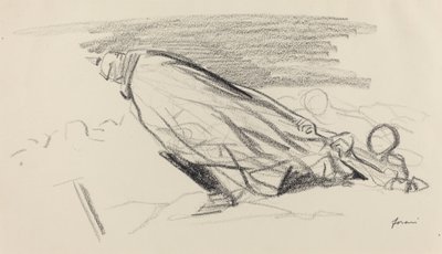De från den första timmen. Fader! var kommer vi från det nya kriget... ..., c. 19141919. av Jean Louis Forain