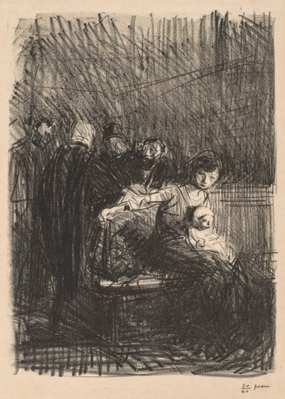 Domstolsuppehåll av Jean Louis Forain