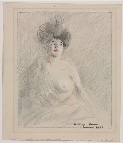 Courtesan, 1906. av Jean Louis Forain