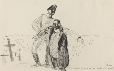 Kort sagt, det är bara mänskligt material., c. 19141919. av Jean Louis Forain