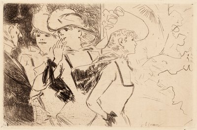 Folies Bergeresta av Jean-Louis Forain