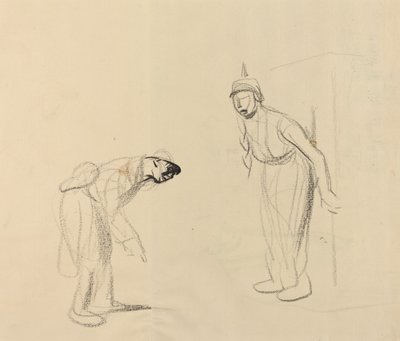 Döljer "louis" [verso] av Jean Louis Forain