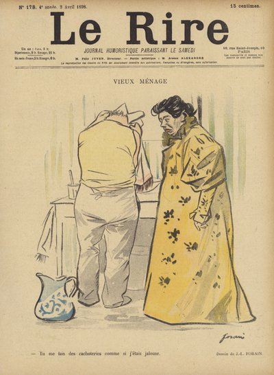 Illustration för Le Rire av Jean Louis Forain