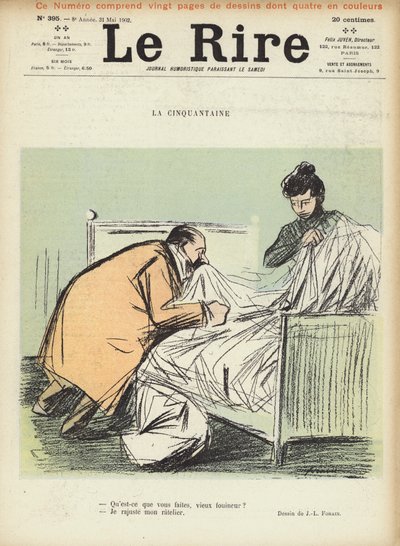 Illustration för Le Rire av Jean Louis Forain