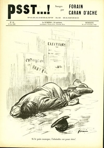 Illustration i Psst...! av Jean Louis Forain