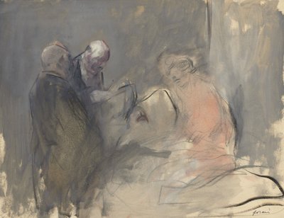 Im Krankenhaus (recto) von Jean-Louis Forain