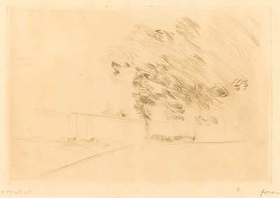 I parken i Versailles (första plattan) av Jean Louis Forain