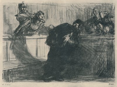 The Inveighed Lawyer, 1919 av Jean Louis Forain