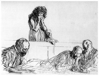 La Fille-mère, ca. 1870-1930, 1924 von Jean Louis Forain