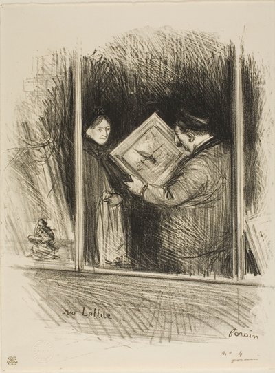 Laffitte Straße von Jean-Louis Forain