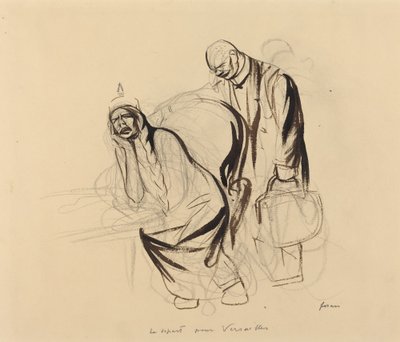 Avresa mot Versailles av Jean Louis Forain