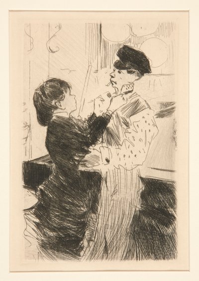 Knyta slipsen av Jean Louis Forain