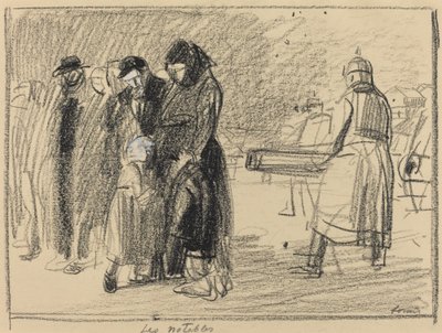 Notables, c. 19141919. av Jean Louis Forain