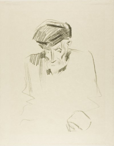 Porträtt av Renoir, andra plattan av Jean Louis Forain