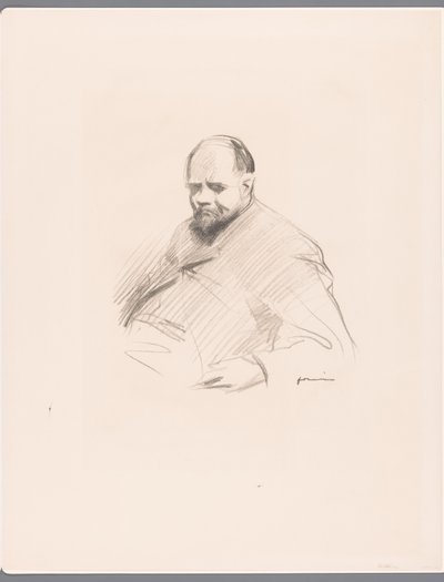 Porträt von Ambroise Vollard von Jean-Louis Forain