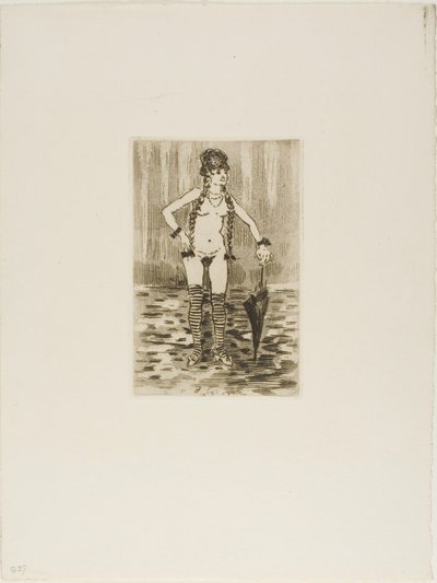 Abgelehntes Frontispiz für Marthe von Jean-Louis Forain