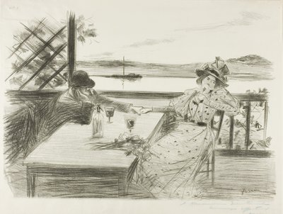 Der Laube von Jean-Louis Forain