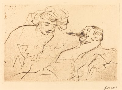 Den stora cigarren av Jean Louis Forain