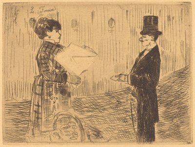Buketten av Jean Louis Forain