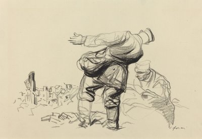 Das Imperium zerstört, die Republik zahlt, wahrscheinlich 1918 von Jean Louis Forain